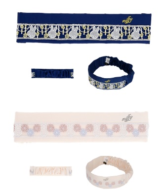 miffy ミッフィー 　ミッドナイトスター/スウィートガーデン　ヘアバンド　3個入り 4992272931297・4992272931280