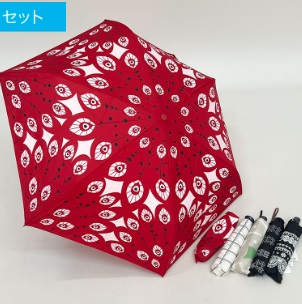 婦人　折り傘アソート　60本入り 498338