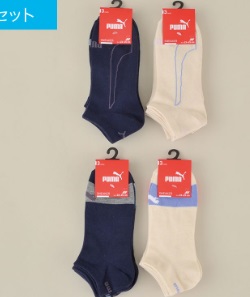 婦人　ＰＵＭＡ　スニーカーソックス　3足組　30個入り 498676