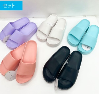 厚底シャワーサンダル　10足入り 498917