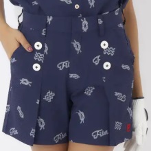 【FILA　GOLF】フィラゴルフ　レディース　総柄　ショートパンツ　全2色アソート　12枚入り 754304