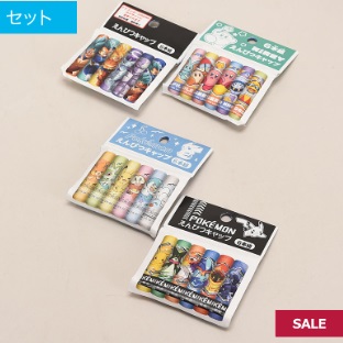 キャラ鉛筆キャップ　80個入り 496104