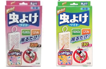 日本製　ライオンケミカル　Wトラップ　虫よけプレート　130日用/180日用　30個入り 4900480200296・4900480200302