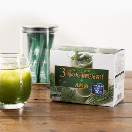 3種の九州産野菜青汁+乳酸菌　3ｇ×20包   　50箱入り 4582351890487