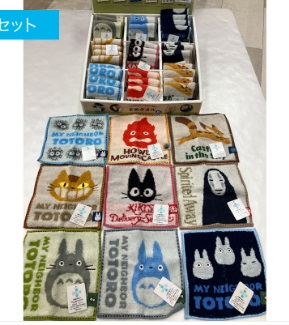 ジブリ　まめタオル（専用仕器付き）　90枚入り 499108