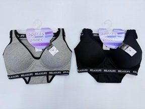 婦人　スポーツブラ＆ショーツペア　丈なし/1分丈　40個入り 1003678581・1003678731