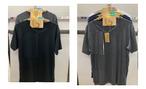紳士　半袖　Tシャツ　丸首/V首　40枚入り 50-4824・50-4825