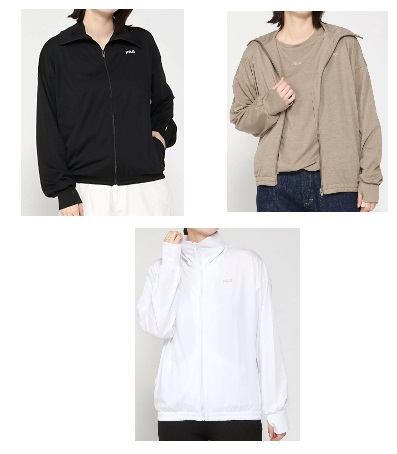 【 FILA】フィラ　レディース　UVブルゾン　全3色アソート　12枚入り 3454641