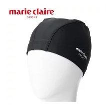 【 marie claire】マリクレール　レディース　スイムキャップ　ホワイト　12枚入り 343791