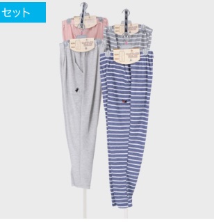 婦人　ダンボールホームパンツ　ダンボール　裾ストレート　12枚入り 464027