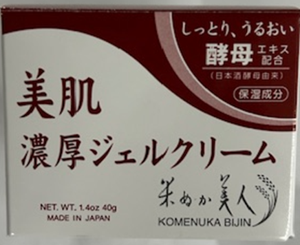 日本盛 　米ぬか美人　美肌濃厚ジェルクリーム 40g　36個　4904070055655