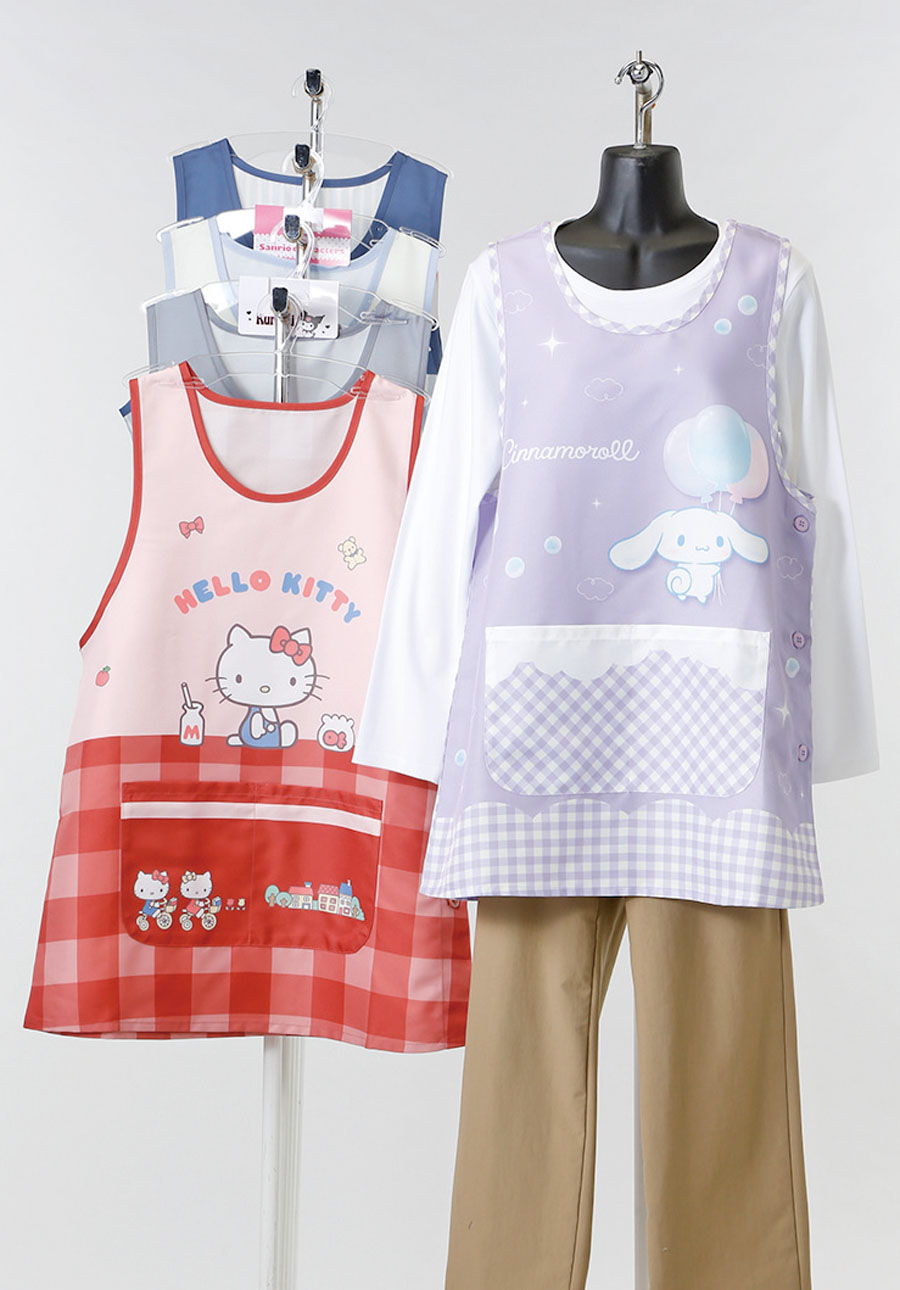 【人気上位5柄】サンリオキャラエプロン　10個　1003789361