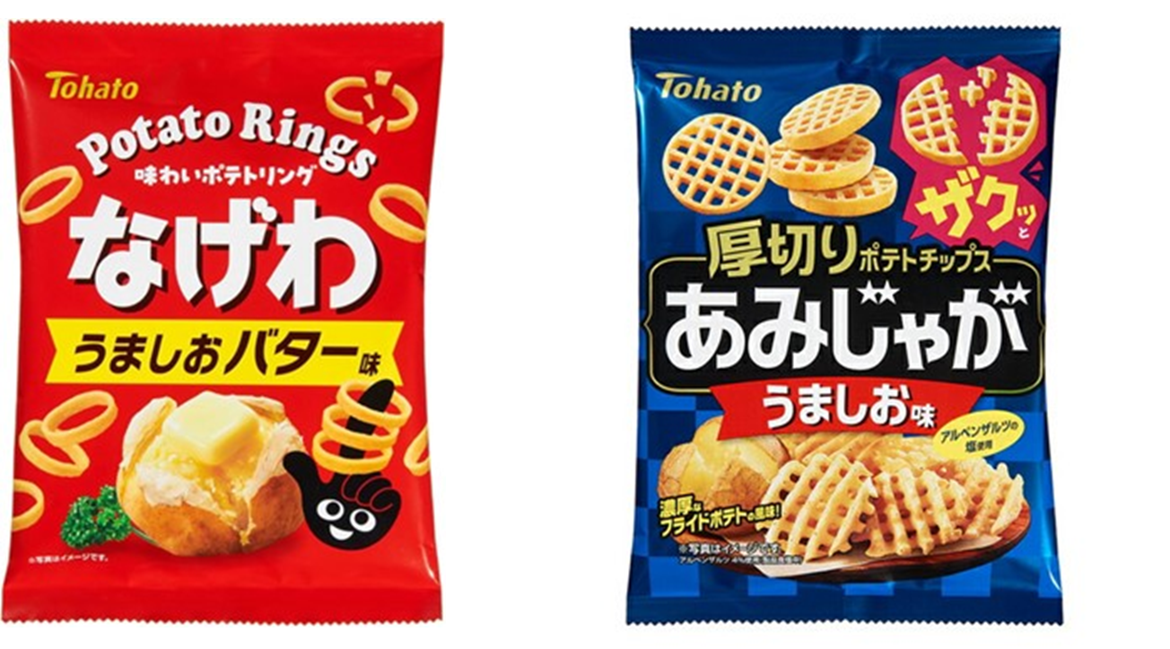 東ハト　なげわ　うましおバター味・あみじゃが　うましお味　2種アソート　240個セット　4901940115631　4901940115518　