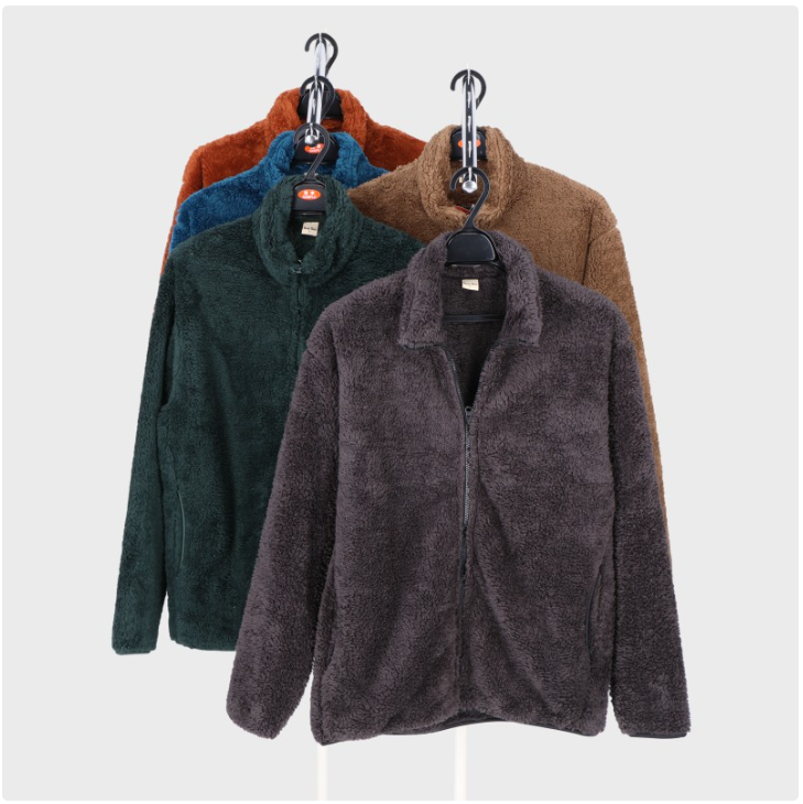 紳士ボアフリースジャケット　22個　466061