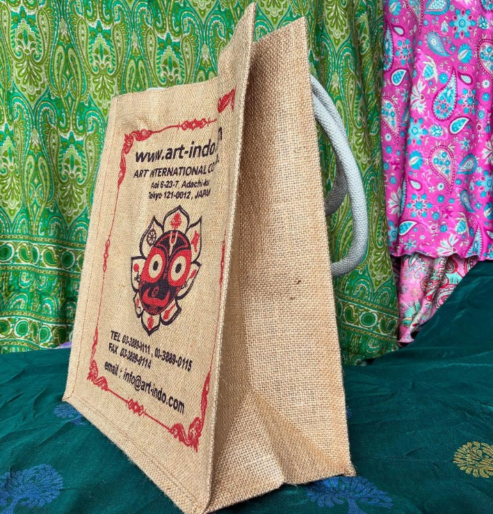 インドエスニック　エコジュートバッグ　50個