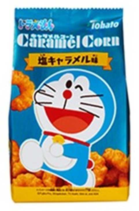東ハト	ドラえもんキャラメルコーン　塩キャラメル味　96個　4901940470716