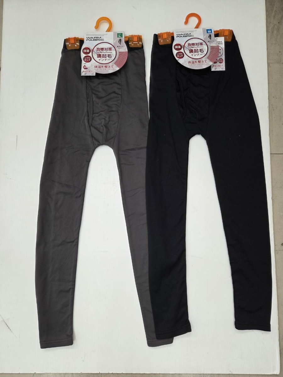 紳士スムース裏起毛長タイツ　40個　1003825121