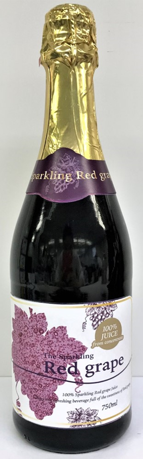 朝日　スパークリングジュース レッドグレープ　120個　4560132321306