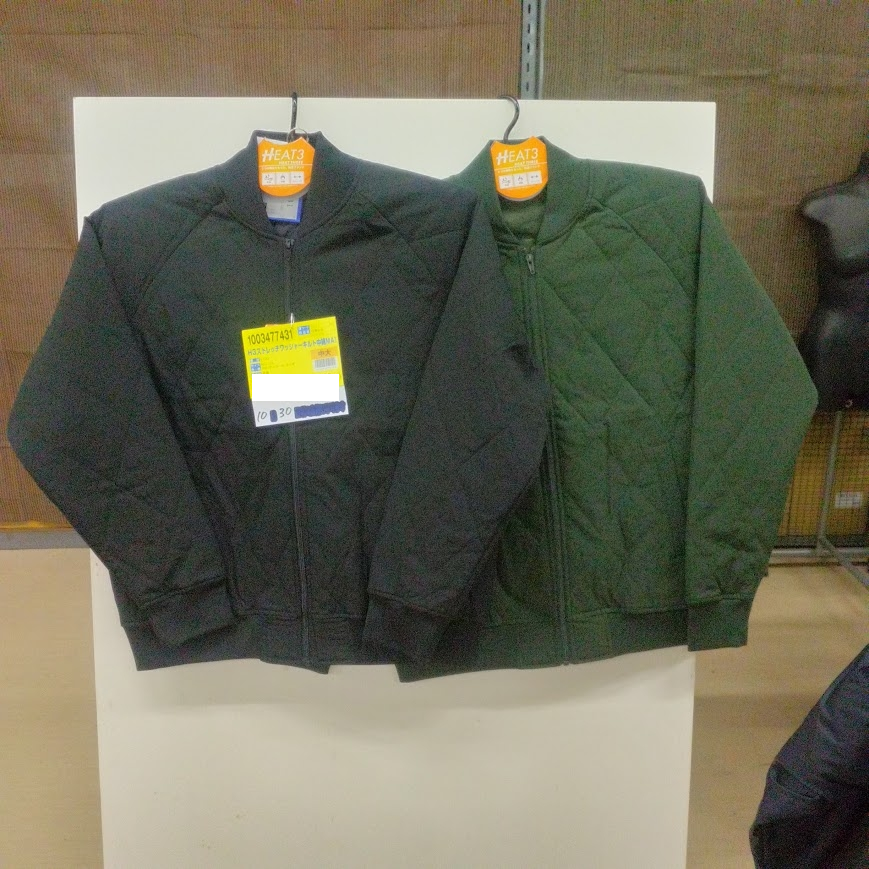 H3ストレッチワッシャーキルト中綿MA1　12個　1003477431