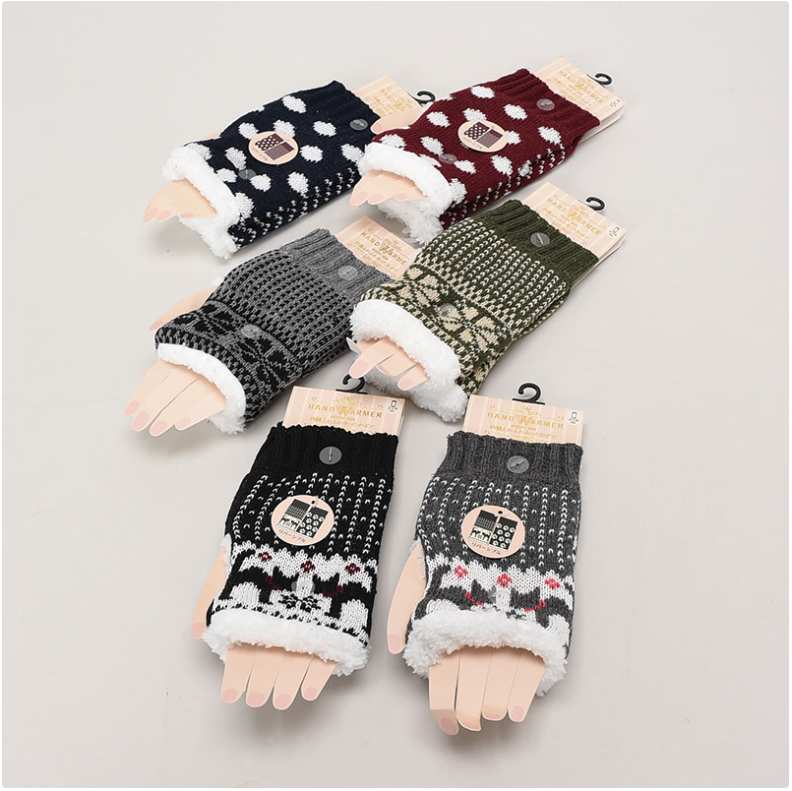 裏ボアハンドウォーマー３柄　30双　466850