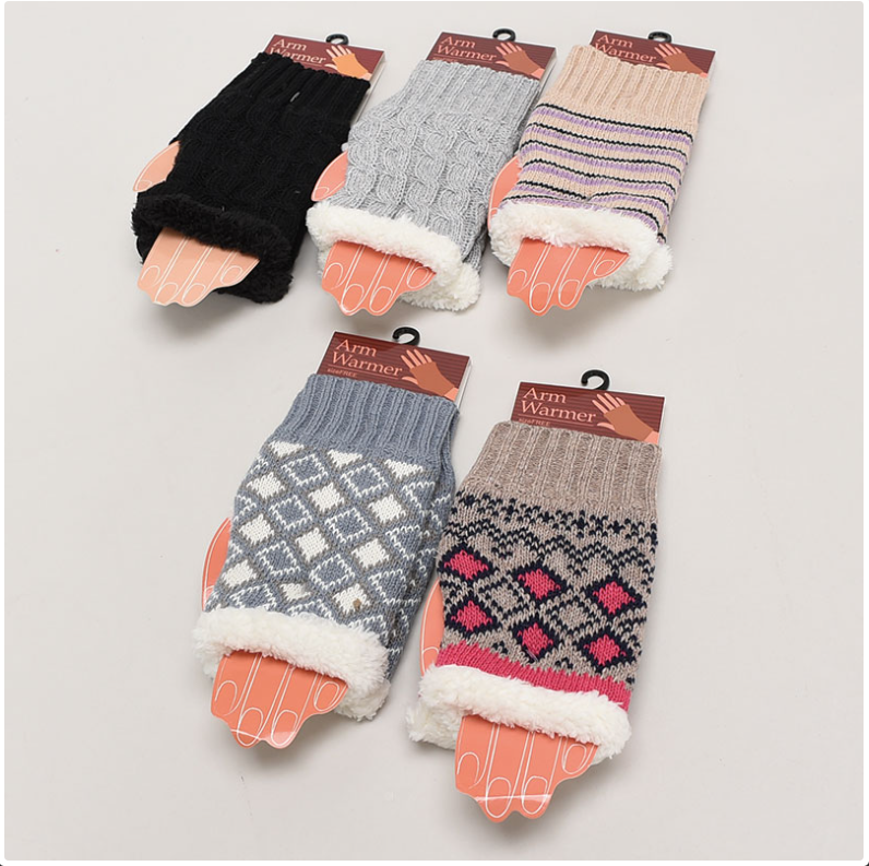 裏ボアアームウォーマー　50双　466865