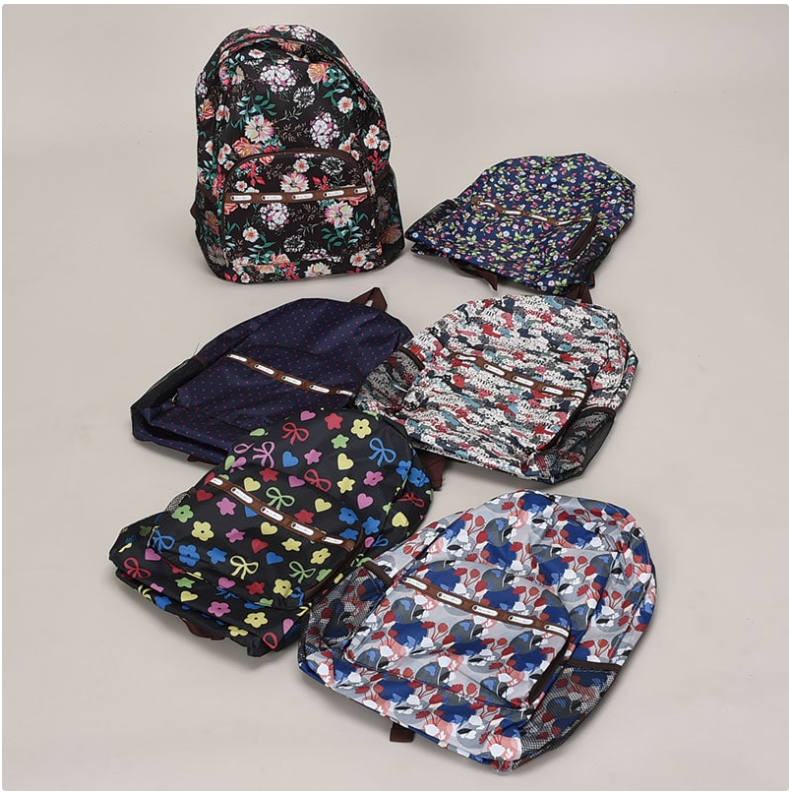 プリントコンパクトリュック　12個　466869