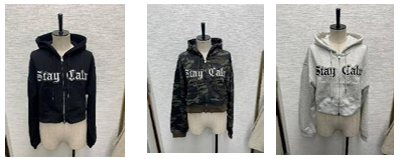 大特価！某有名レディスブランド　レディス　ロゴZIPパーカー　364枚　1セット限定！！