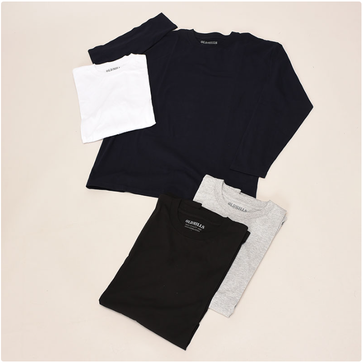 紳士無地長袖ヘビーウェイトＴシャツ　20枚　310558　/　紳士大寸無地長袖ヘビーウェイトＴシャツ　16枚　310561