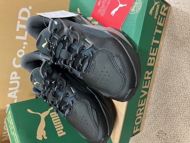 定価￥13000！！　PUMA　プーマ　オーキッド B&W ウィメンズ (Orkid B&W Wns)　ブラック / スチールグレー　23.5cm　1足から