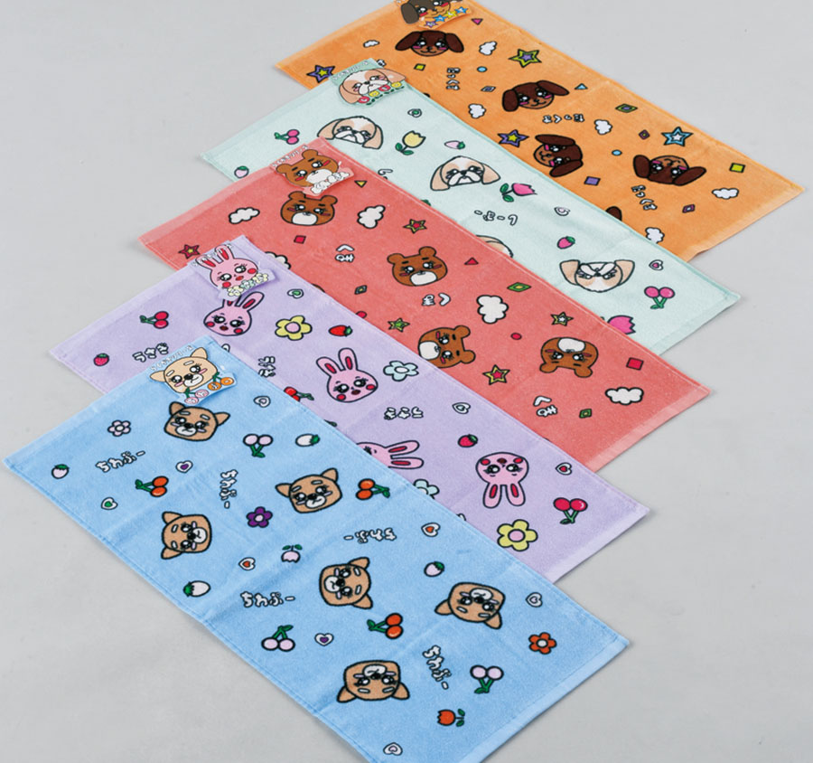 らくがきシリーズ フェイスタオル 120枚入り 1001557571