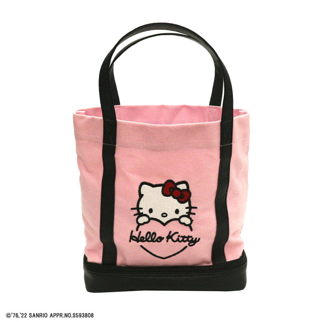 9月25日までSale★サンリオ ハローキティ ビッグキティロゴ トートバッグ ゴルフ　5個　3335015600