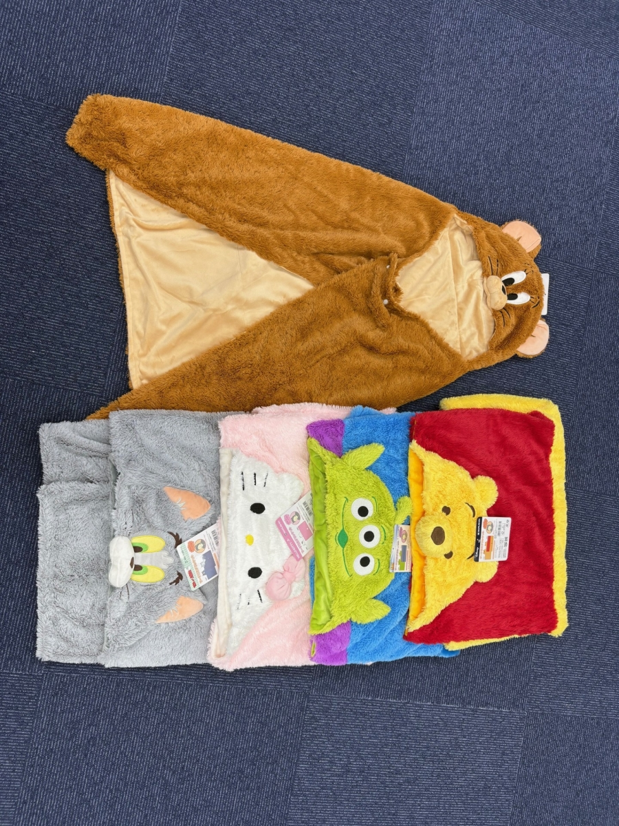 【特価】キャラクターフード付きブランケット　6個　1003695901