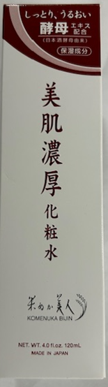 日本盛 米ぬか美人　美肌濃厚化粧水　　120ｍｌ　36個　4904070060116