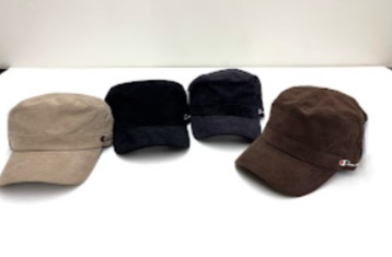 【Champion】コーデュロイ　ワーク/キャップ　8個入り 1003660041・1003660081