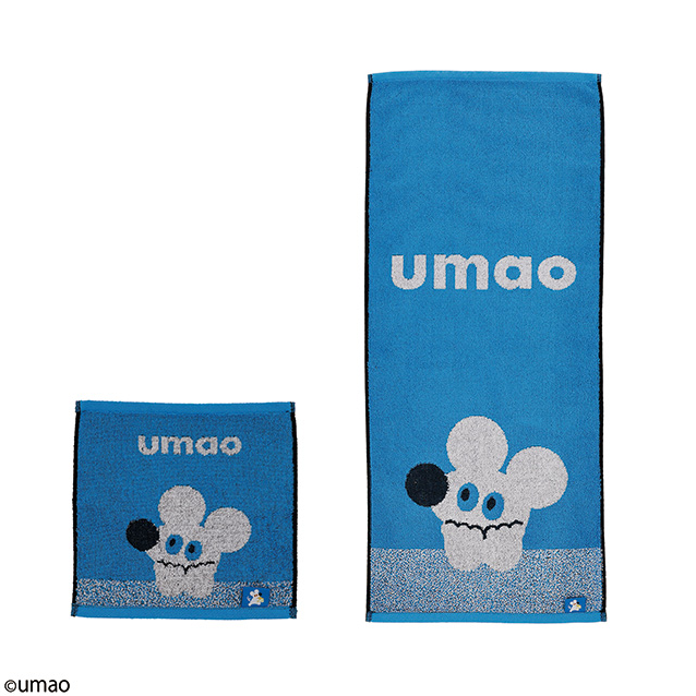 umao のんびりねずみ ミニ/フェイスタオル30入り　1715001400/1715001500