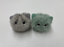 ふわふわ猫フェイスチャーム　24個入り 1003679071