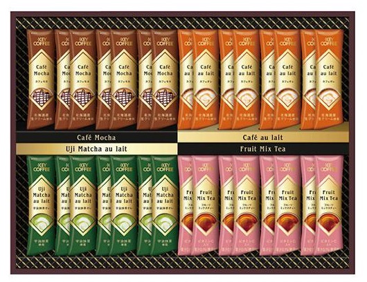 キーコーヒーのインスタントスティックバラエティギフト 　6箱入り  4901372295888