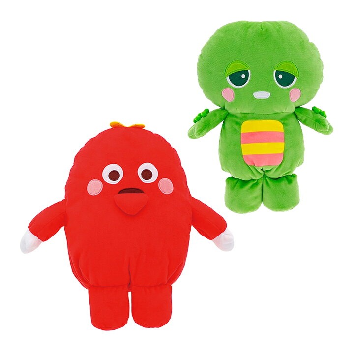 話題の逸品！タオルのマルシンから現地買付特価品！　ガチャピン・ムック ドライバー用ヘッドカバー　2個セット