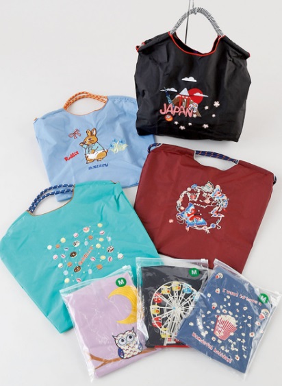 【雑貨屋】刺繍トートバック　20個入り 1003192385