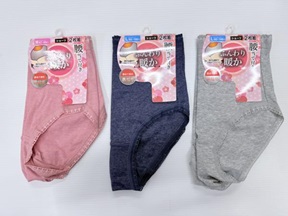 婦人　腰当て付きFTY２Pショーツ　丈なし/1分丈　40個入り 1003428051・1003428071