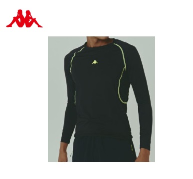 【Kappa】カッパ メンズ 　トレーニングコンプレッションウェア 長袖　全3色アソート　20枚入り 245220