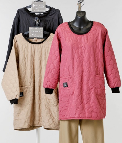 エステルキルト無地裏ボアカッポー(背紐)　24枚入り 1003488661