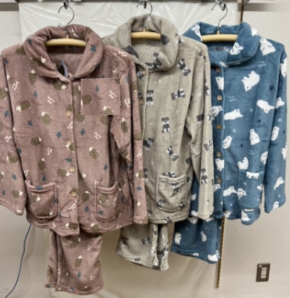 SALE！！婦人　サンゴパイル前開きパジャマ　18枚入り 1003643191