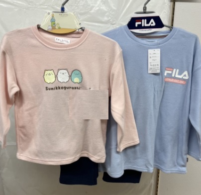 SALE！！【すみっこ・FILA】女児　マイクロフリースPJ　20枚入り 1003388441