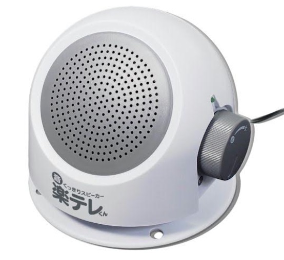 乾電池仕様　音くっきりスピーカー　楽テレくん　24個入り HAC4962