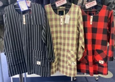 SALE！！E/C先染め裏フリース後紐カッポー　18枚入り 1003788591