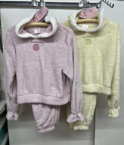 SALE！！【どれみ】婦人　フード付き被りパジャマ　12枚入り 1003409971