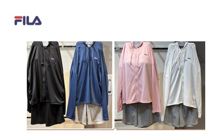 納期来年の2月～出荷です！【FILA】フィラ　レディース 水着4点セット　全4色アソート　20枚入り 324606