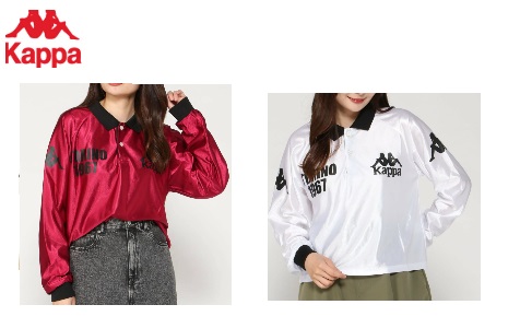 納期来年の2月～出荷です！【Kappa】カッパ　レディース ゲームシャツ長袖ポロ　全2色アソート　20枚入り 215682