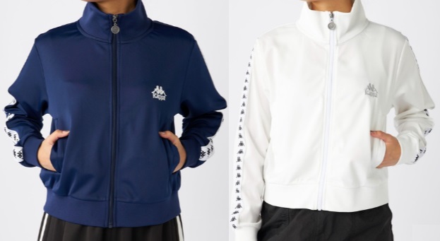 納期来年の2月～出荷です！【Kappa】カッパ　レディース ジャージトラックジャケット 　全2色アソート　20枚入り 215684